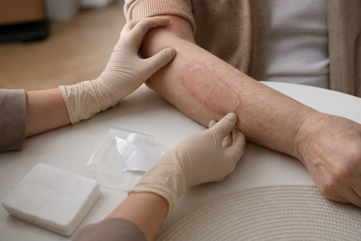 Comment réagir face à une allergie au pansement