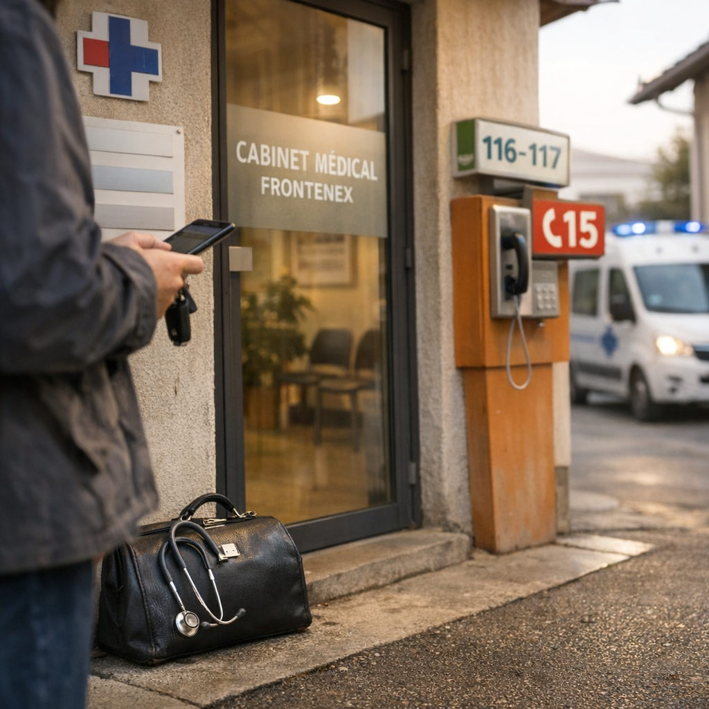 Quand le cabinet ne répond pas&nbsp;: médecin de garde, 116-117 ou 15&nbsp;?