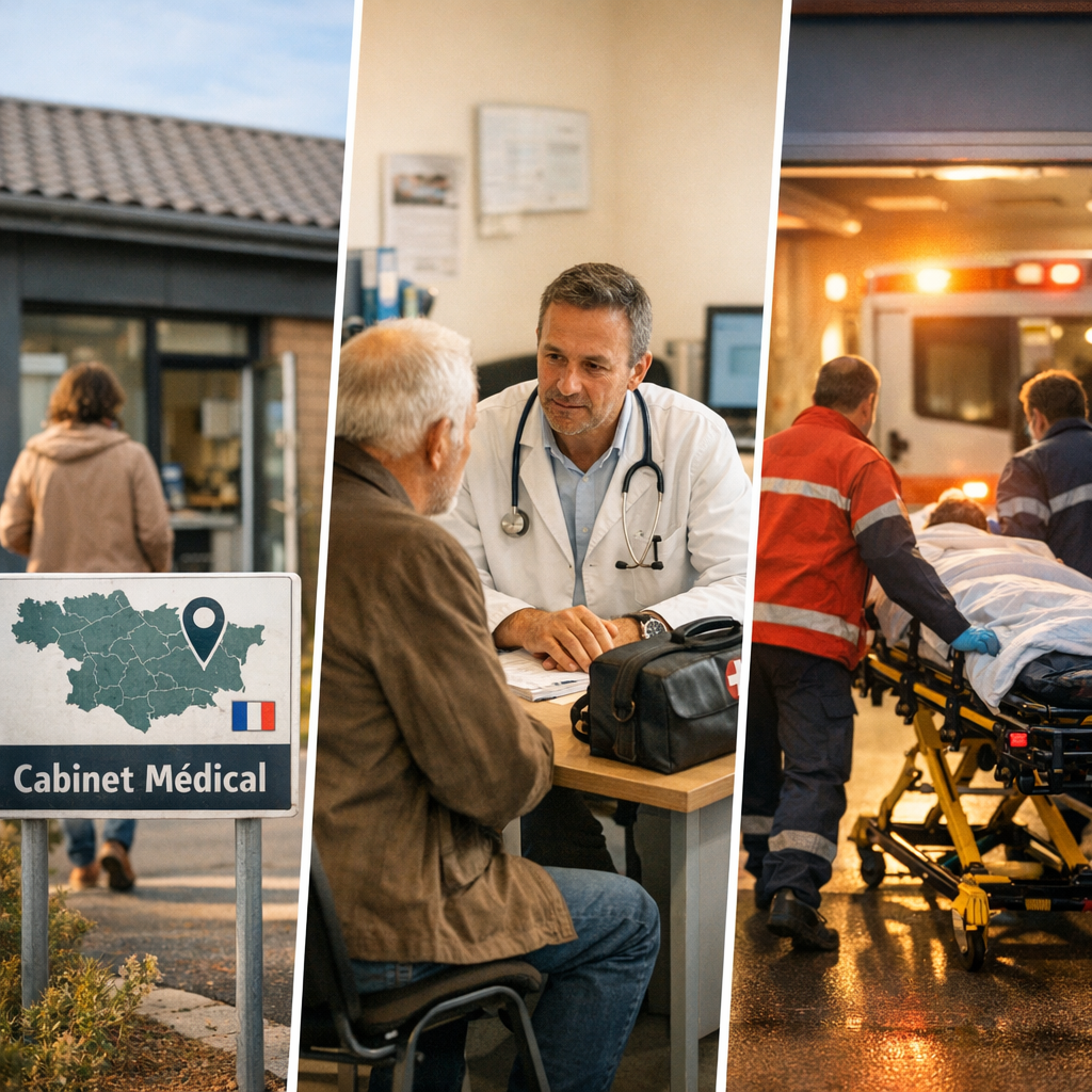 Localisation, médecin de garde et urgence : ne pas tout mettre dans le même panier