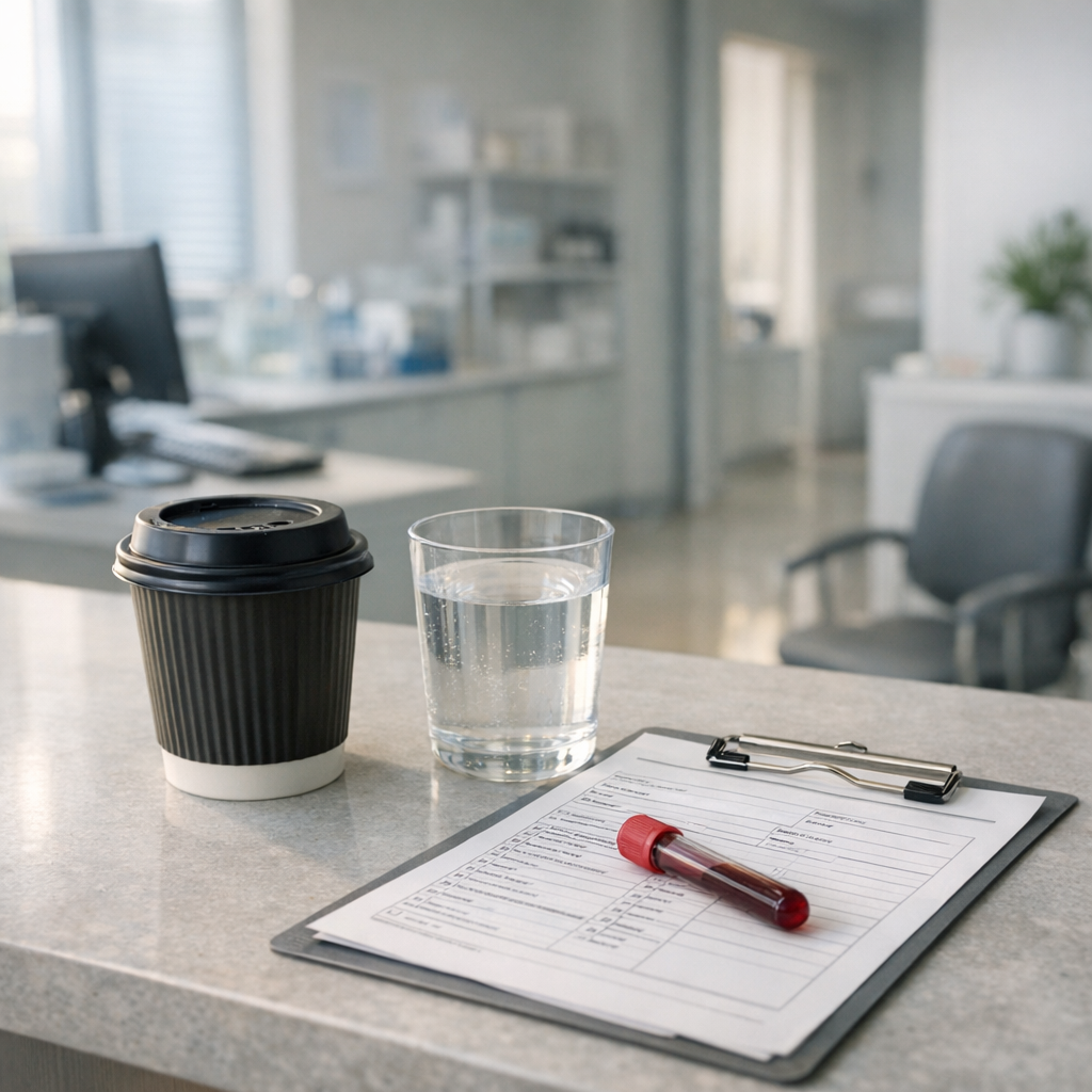 Peut-on boire un café avant une prise de sang à jeun ?