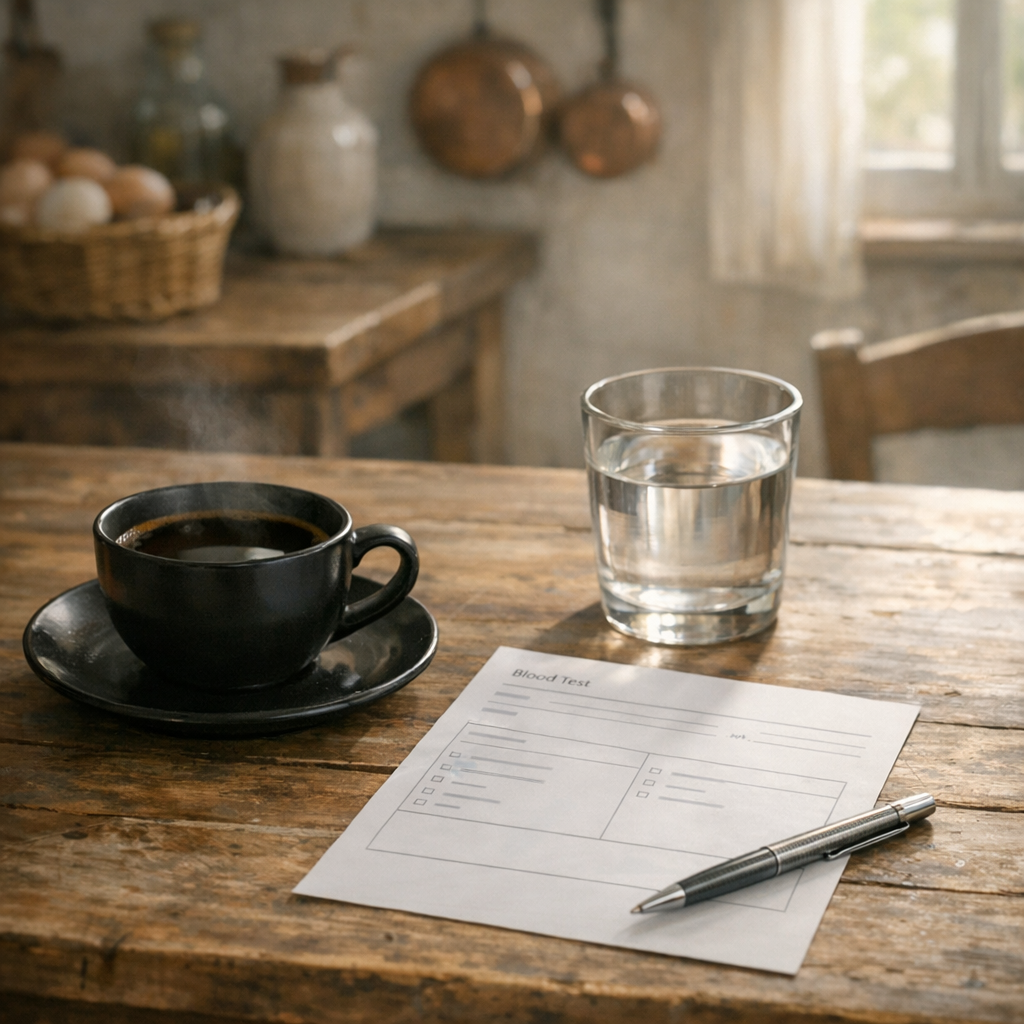 Peut-on boire un Café avant une Prise de sang Gamma GT ?