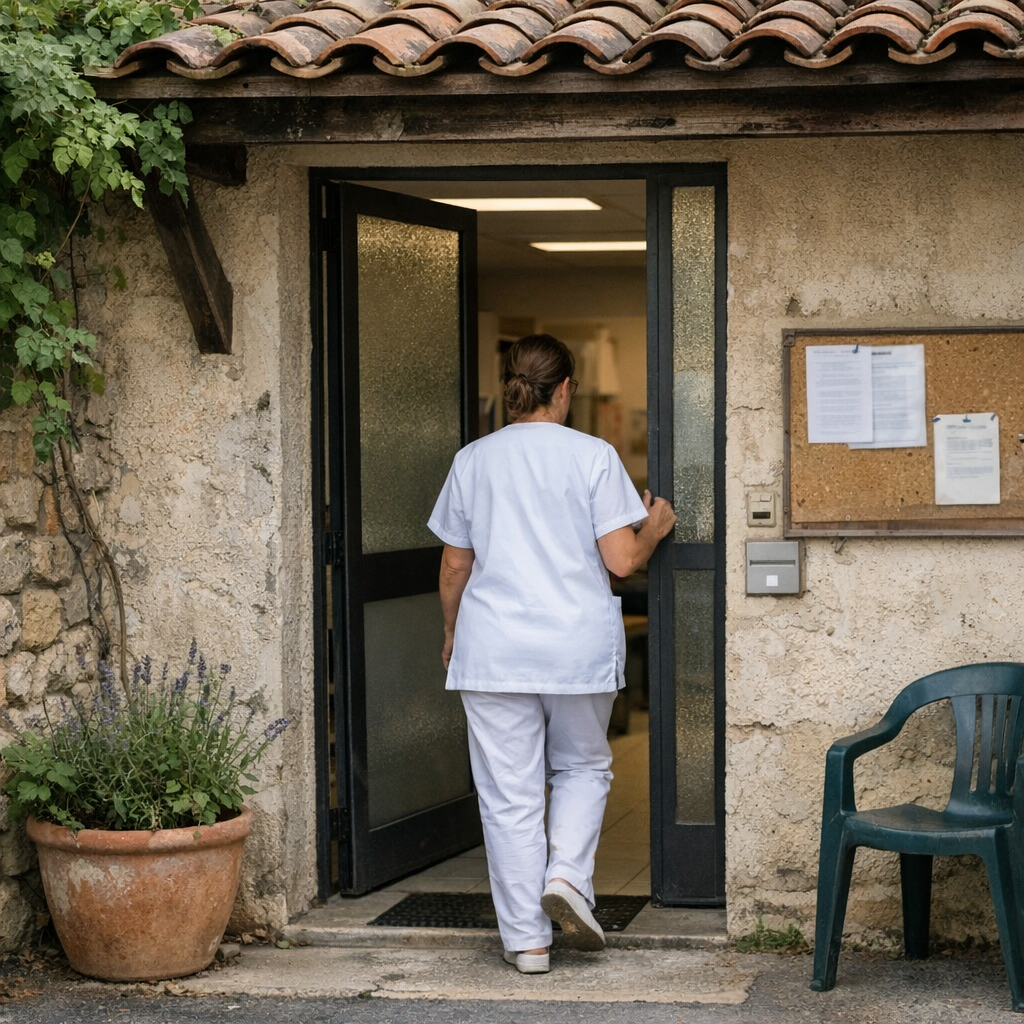 Le Centre de vaccination de Bédarieux se vérifie avant de partir