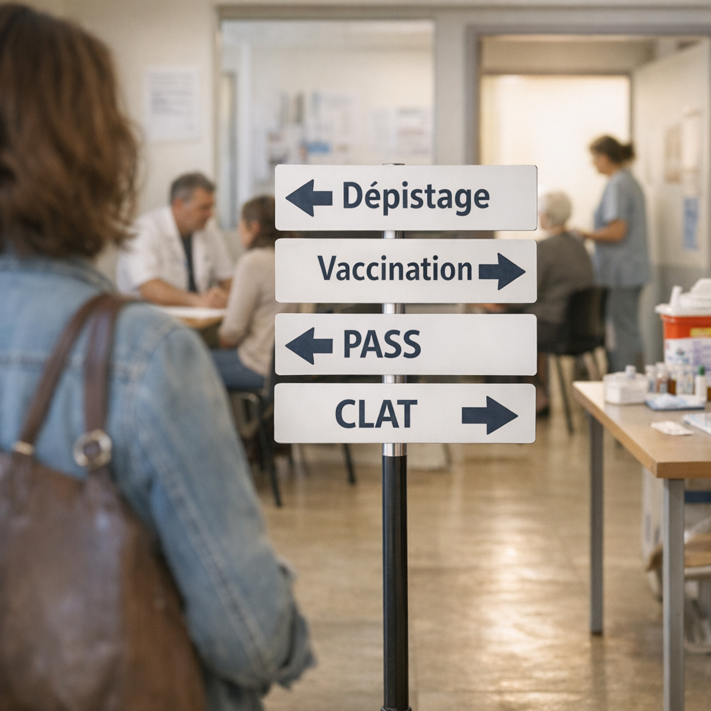 Dépistage, vaccination, PASS, CLAT : s’orienter sans se perdre