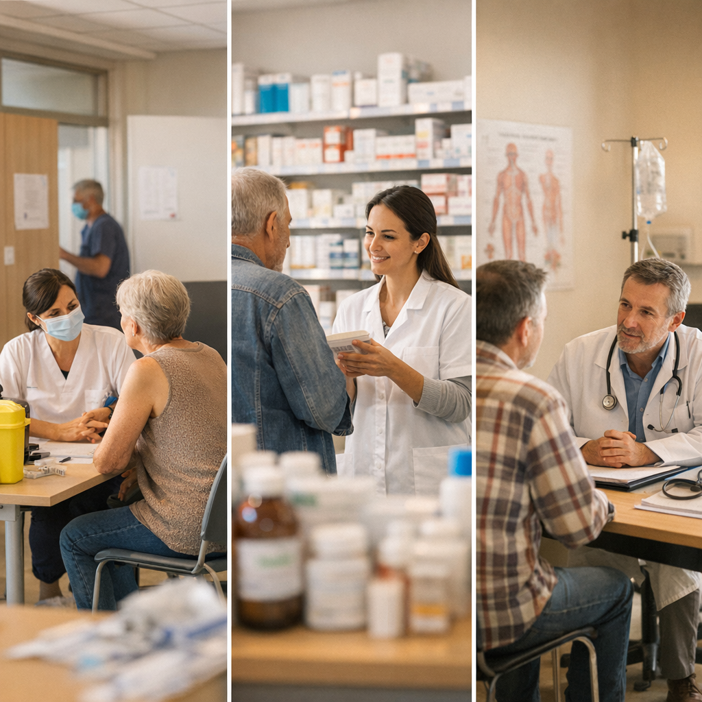 Autres centres, pharmacie, CDHS ou infectiologie&nbsp;: choisir le bon interlocuteur