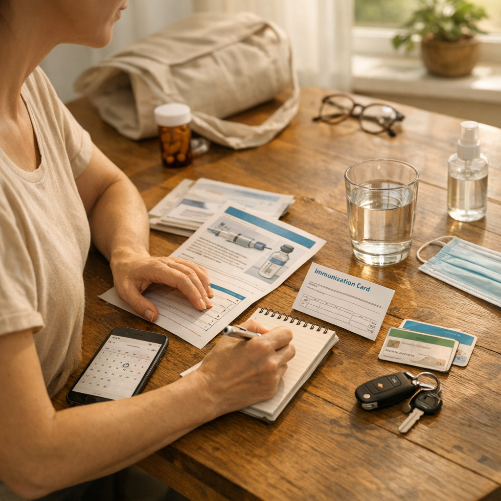 4. Préparer son rendez-vous&nbsp;: étapes simples avant l’injection