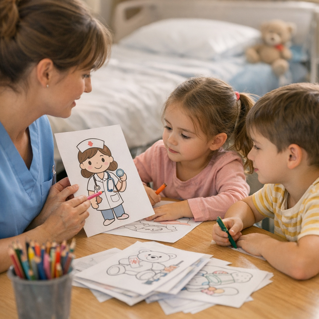 4. S’en servir pour parler du soin avec les enfants, sans faire peur