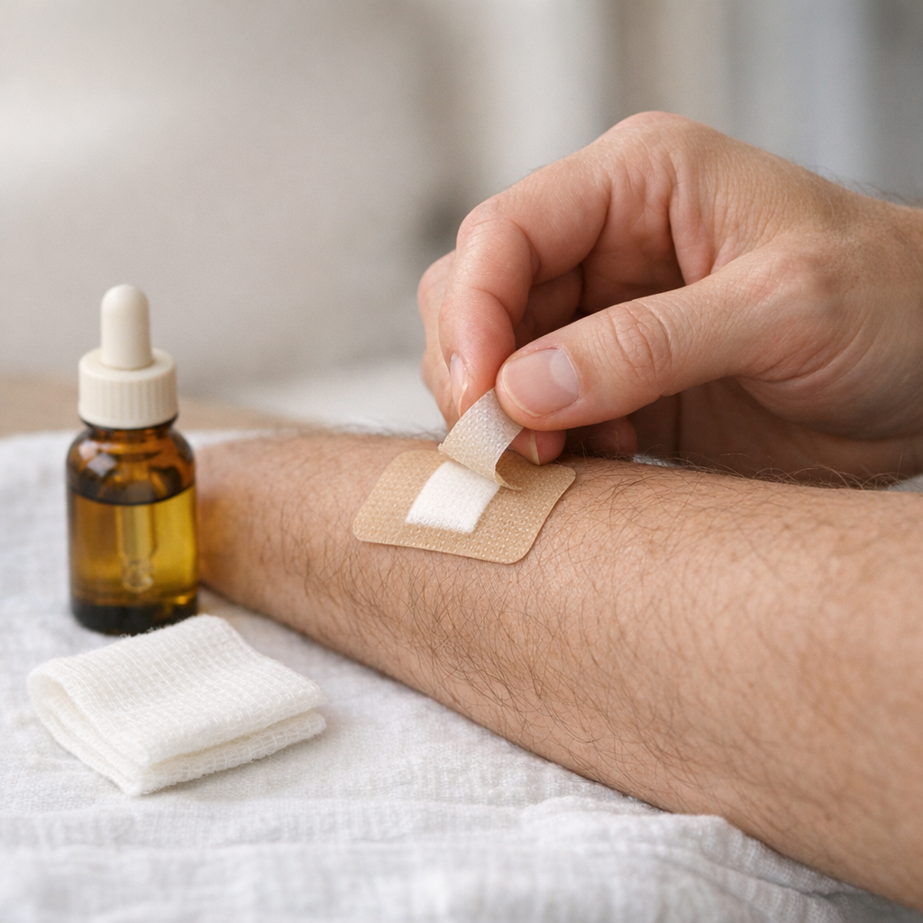 Comment enlever un pansement sur des poils sans douleur