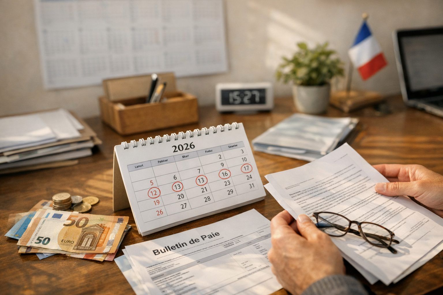 Calendrier des payes et pensions&nbsp;: qui est concerné en 2026&nbsp;?
