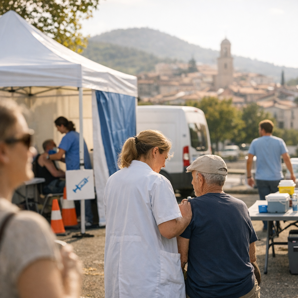 Grippe et résultats élargis au Var : quand Doctolib sort de Draguignan