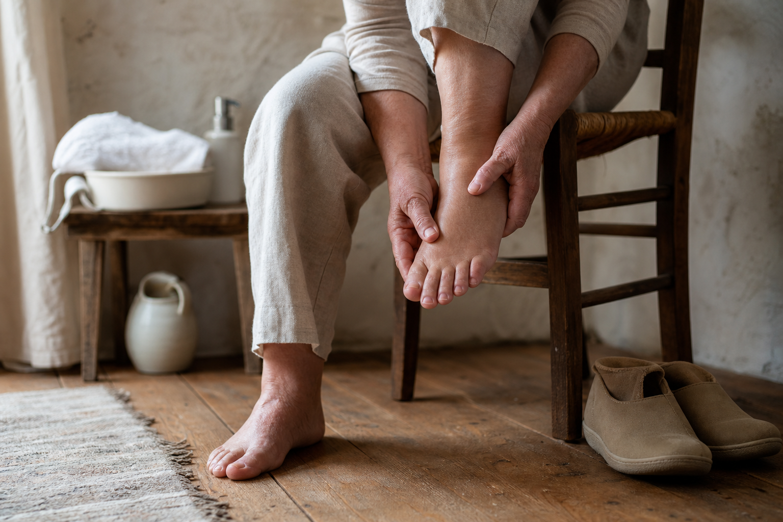Une douleur au coup de pied mérite parfois plus qu’un repos