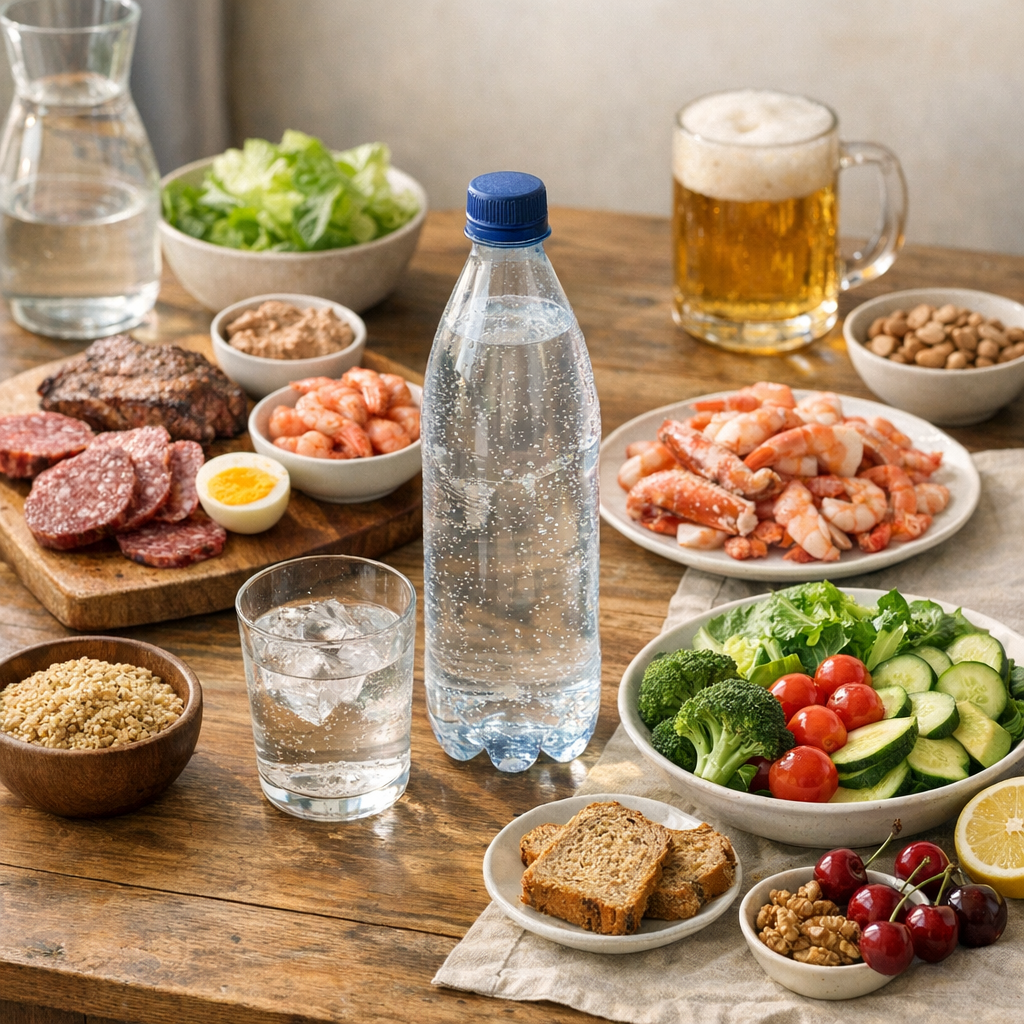 Que manger lorsqu’on a de l’acide urique : aliments à limiter et repères simples