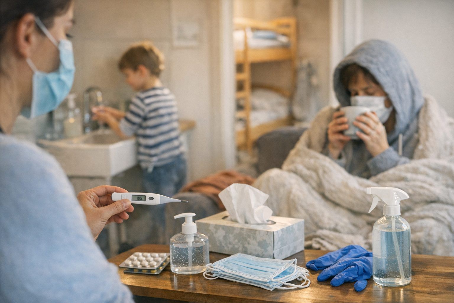Comment limiter la contagion à la maison, en collectivité ou quand on est cas contact