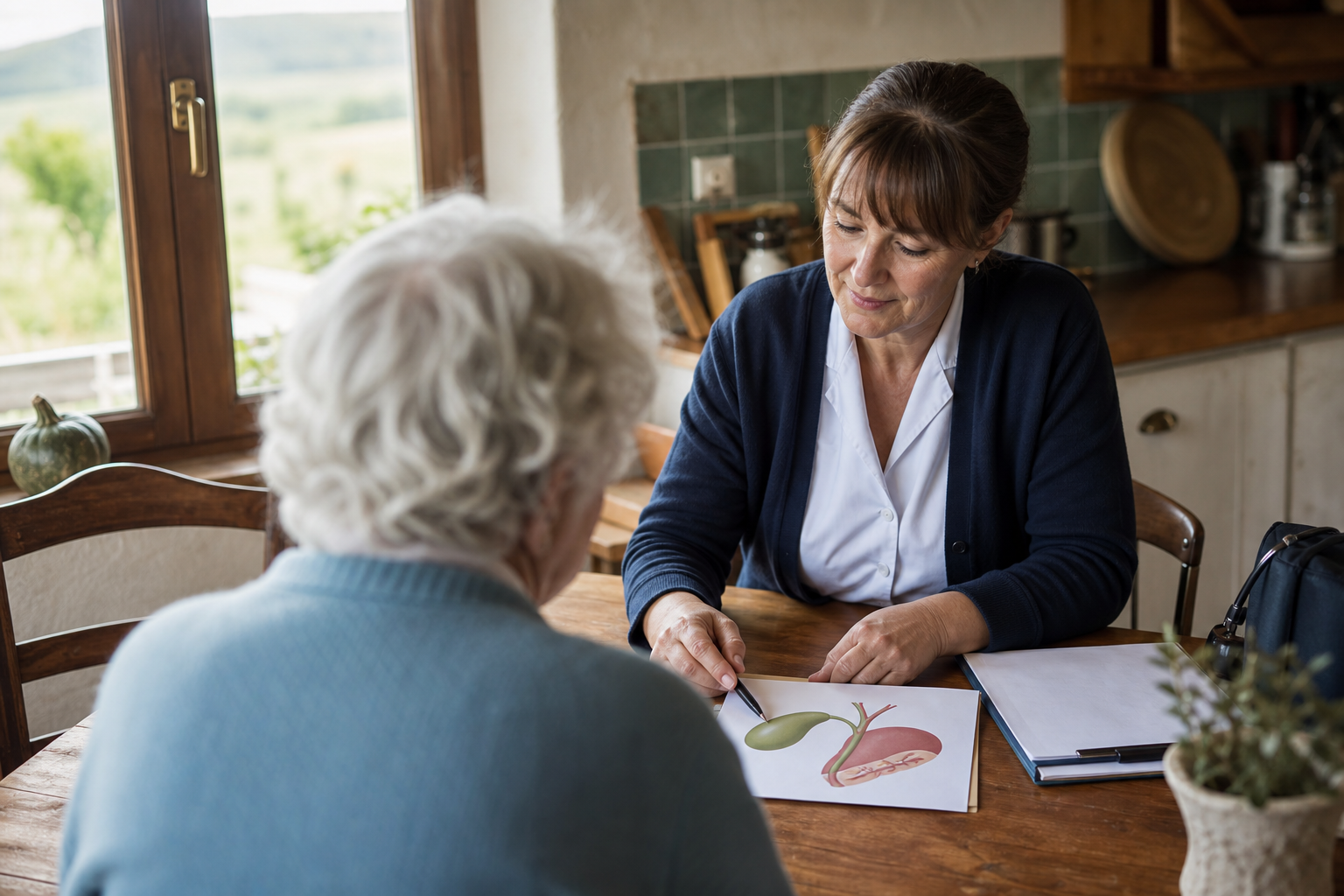 Quels symptômes révèlent une maladie de la vésicule biliaire ?
