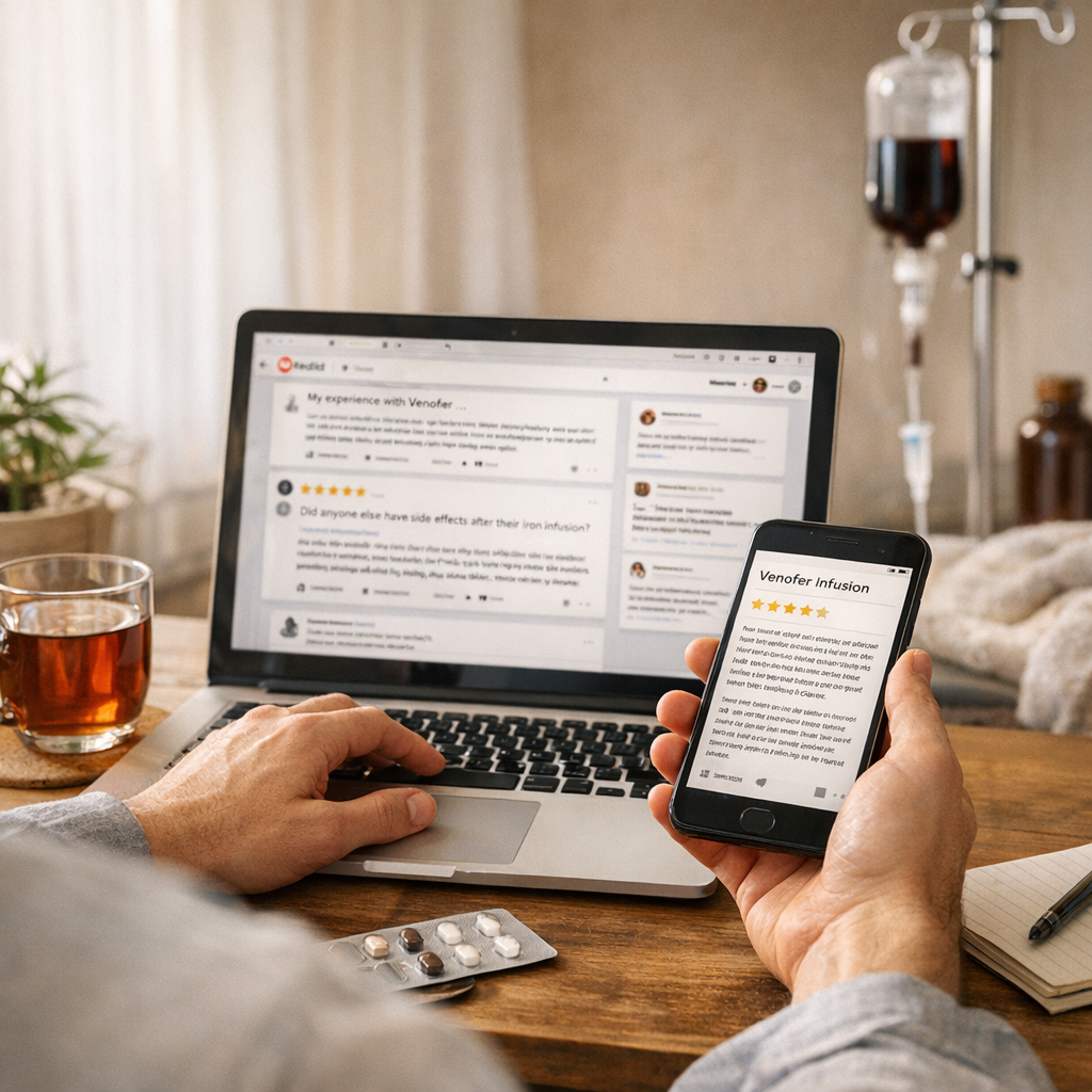 Ce que disent les utilisateurs : Reddit, forums et avis Venofer