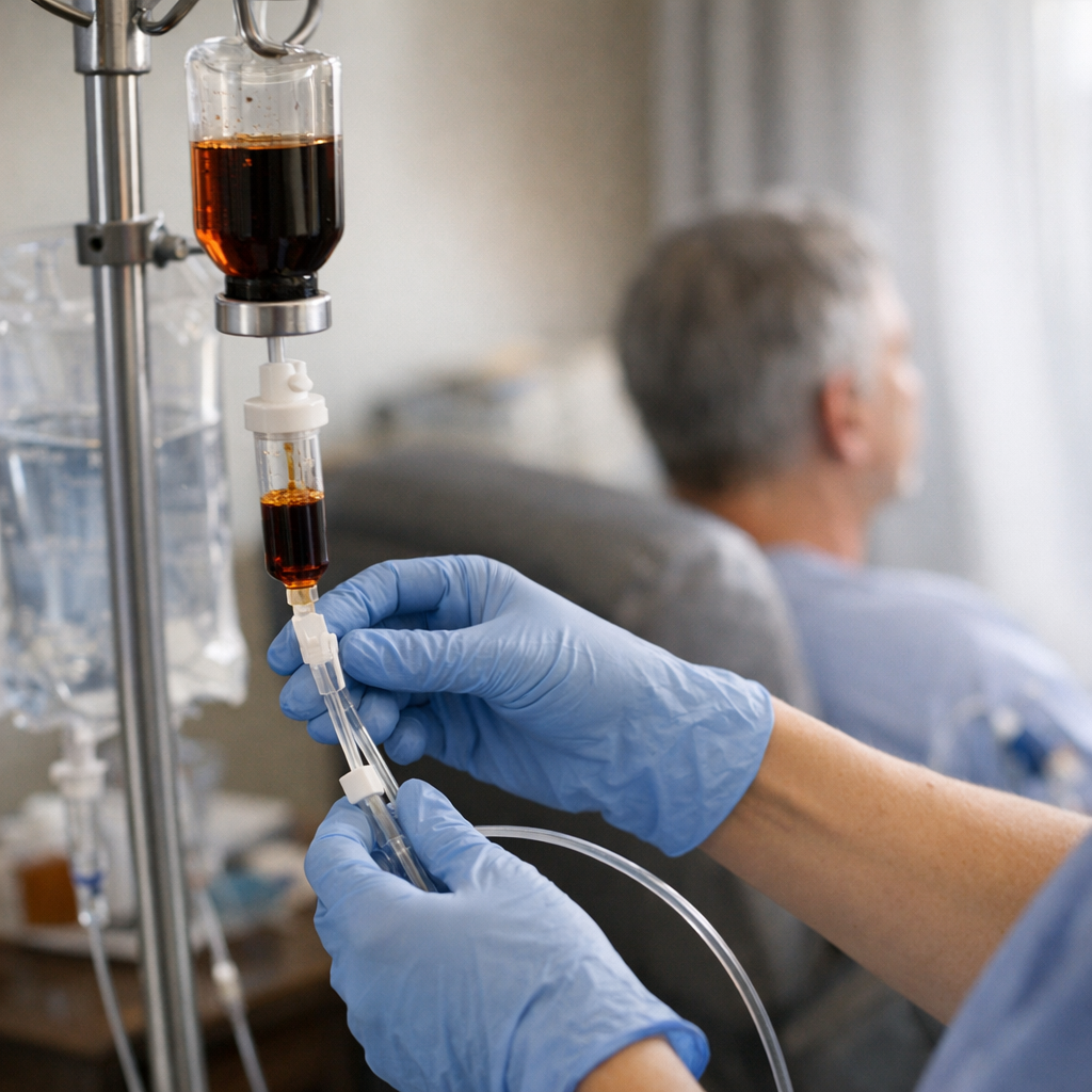 Quand une perfusion de fer devient-elle vraiment risquée ?