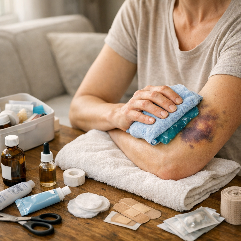 4. Que faire après une prise de sang mal faite&nbsp;: les gestes utiles à domicile