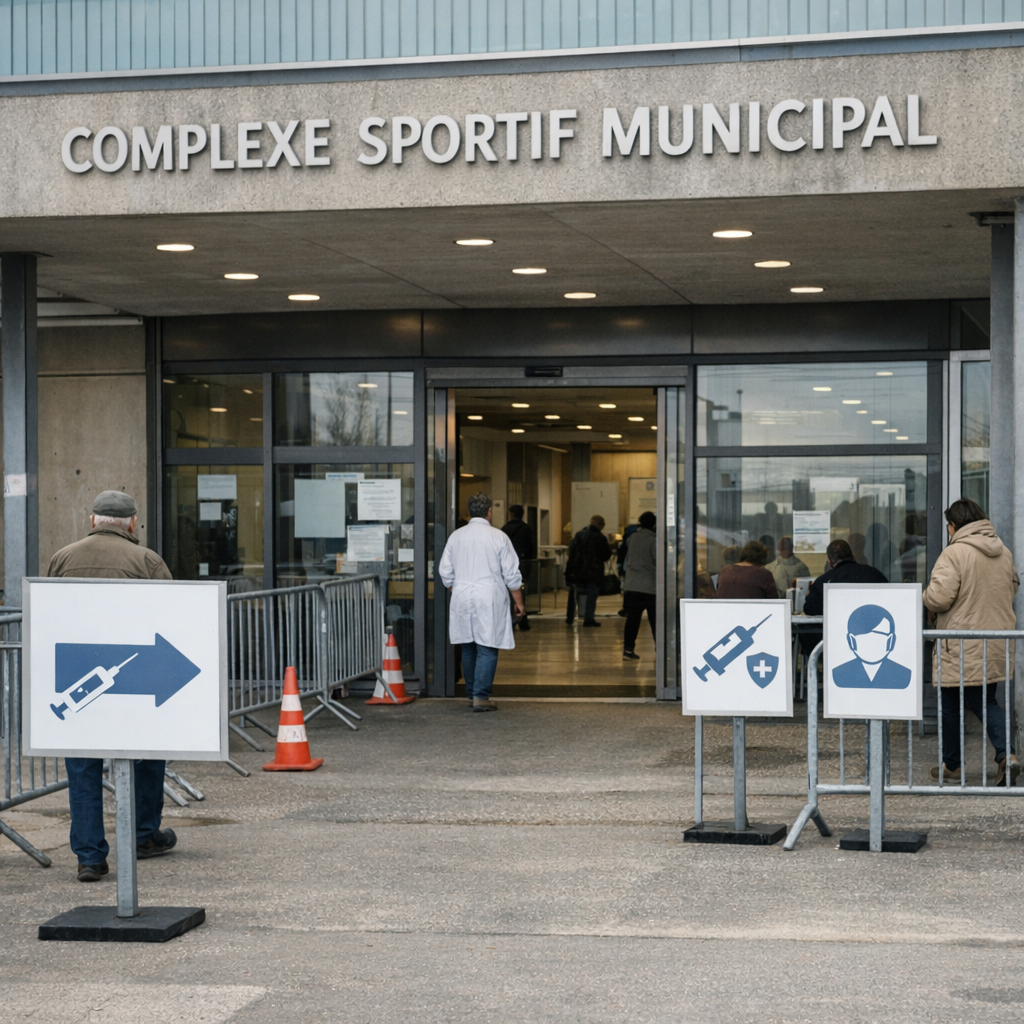 La Vaccination à René-Tys éclaire la crise Covid à Reims