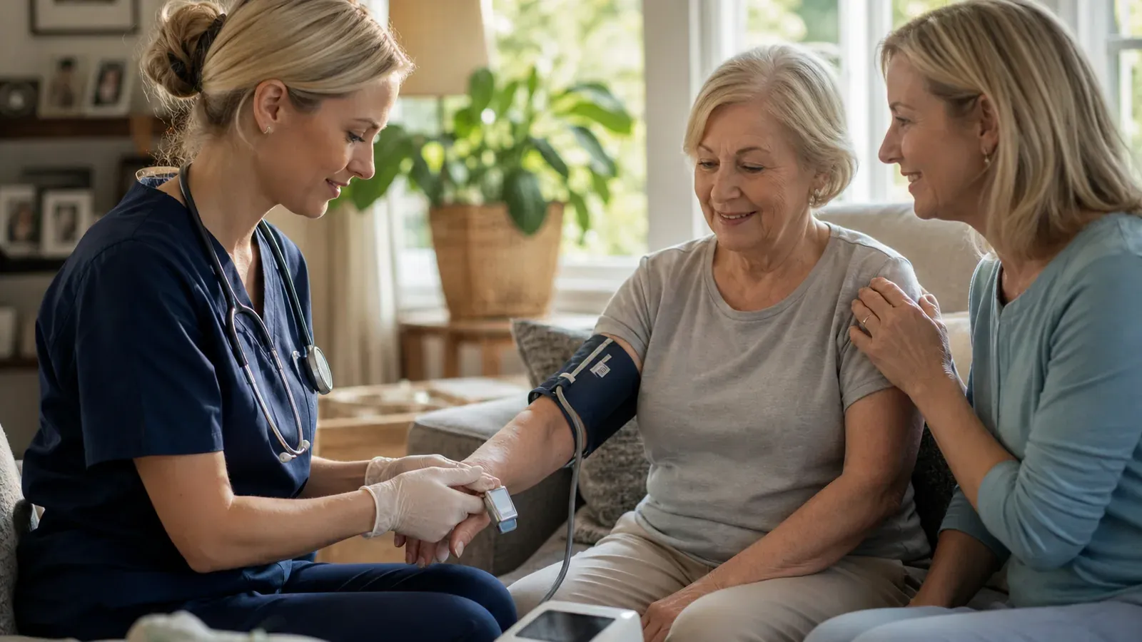 Soins infirmiers à domicile après hospitalisation