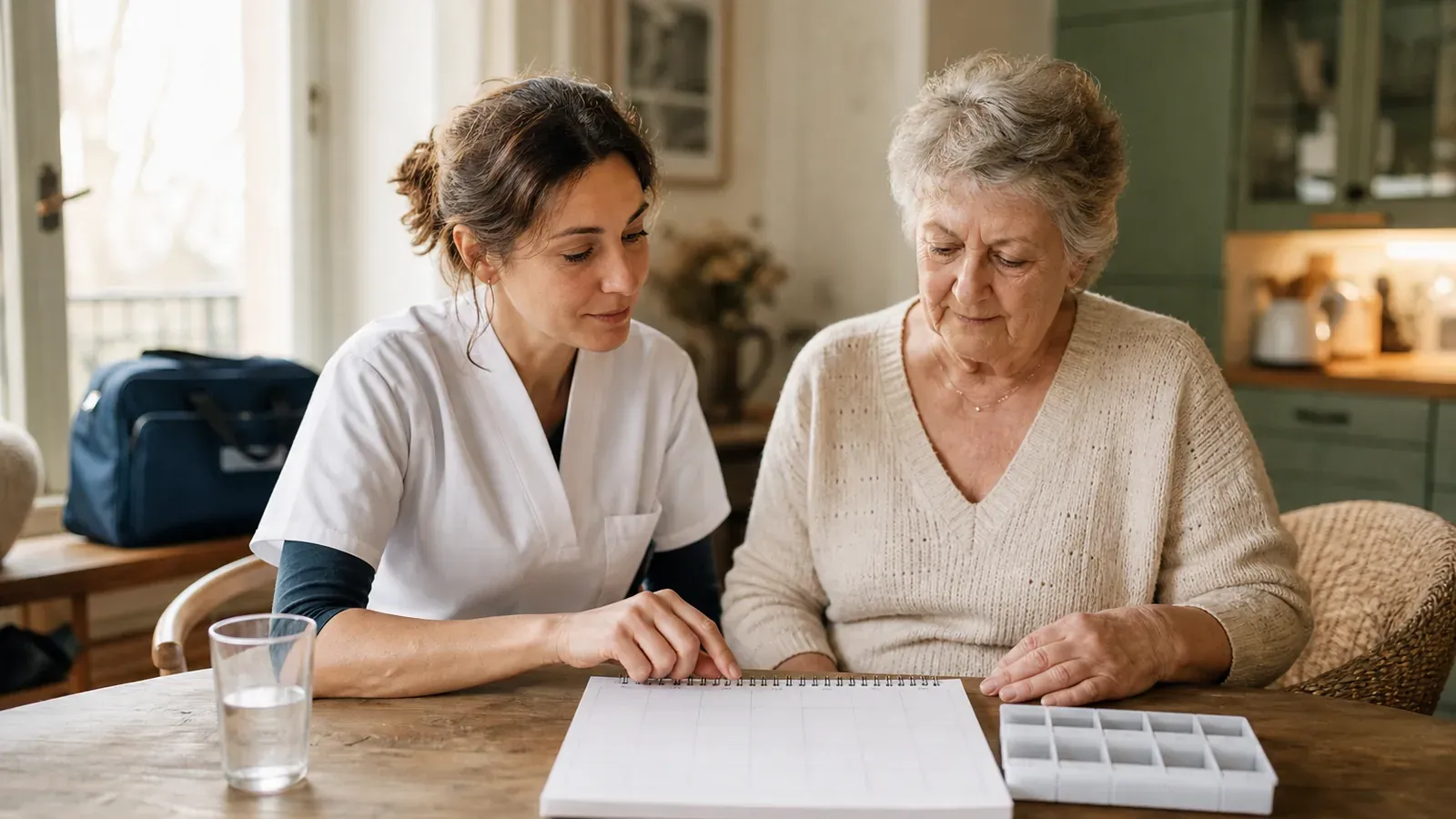 Soins infirmiers à domicile : organiser un suivi serein