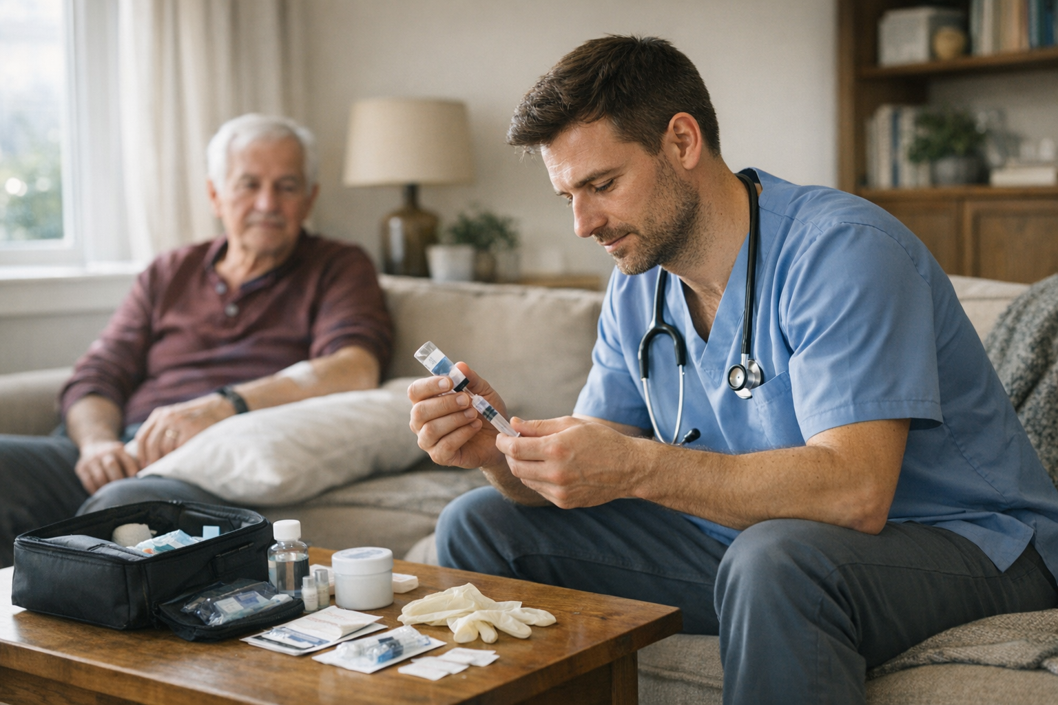Soins infirmiers à domicile : bien préparer chaque visite