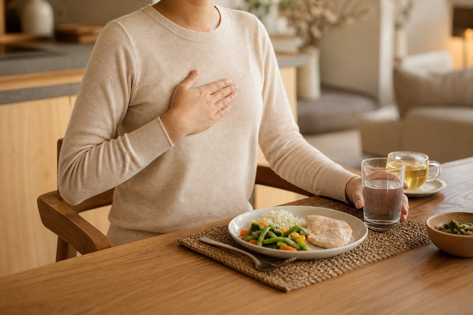 Soulager les symptômes du reflux&nbsp; : gestes utiles et limites à connaître