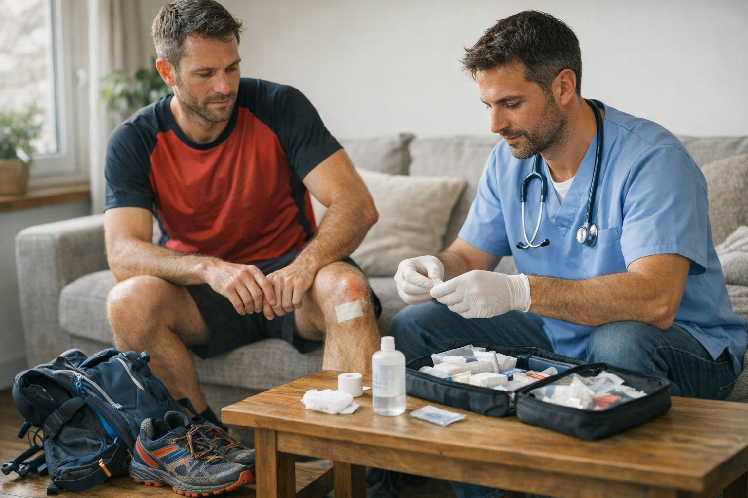 Trail running et soins à domicile: prévenir, soigner, reprendre