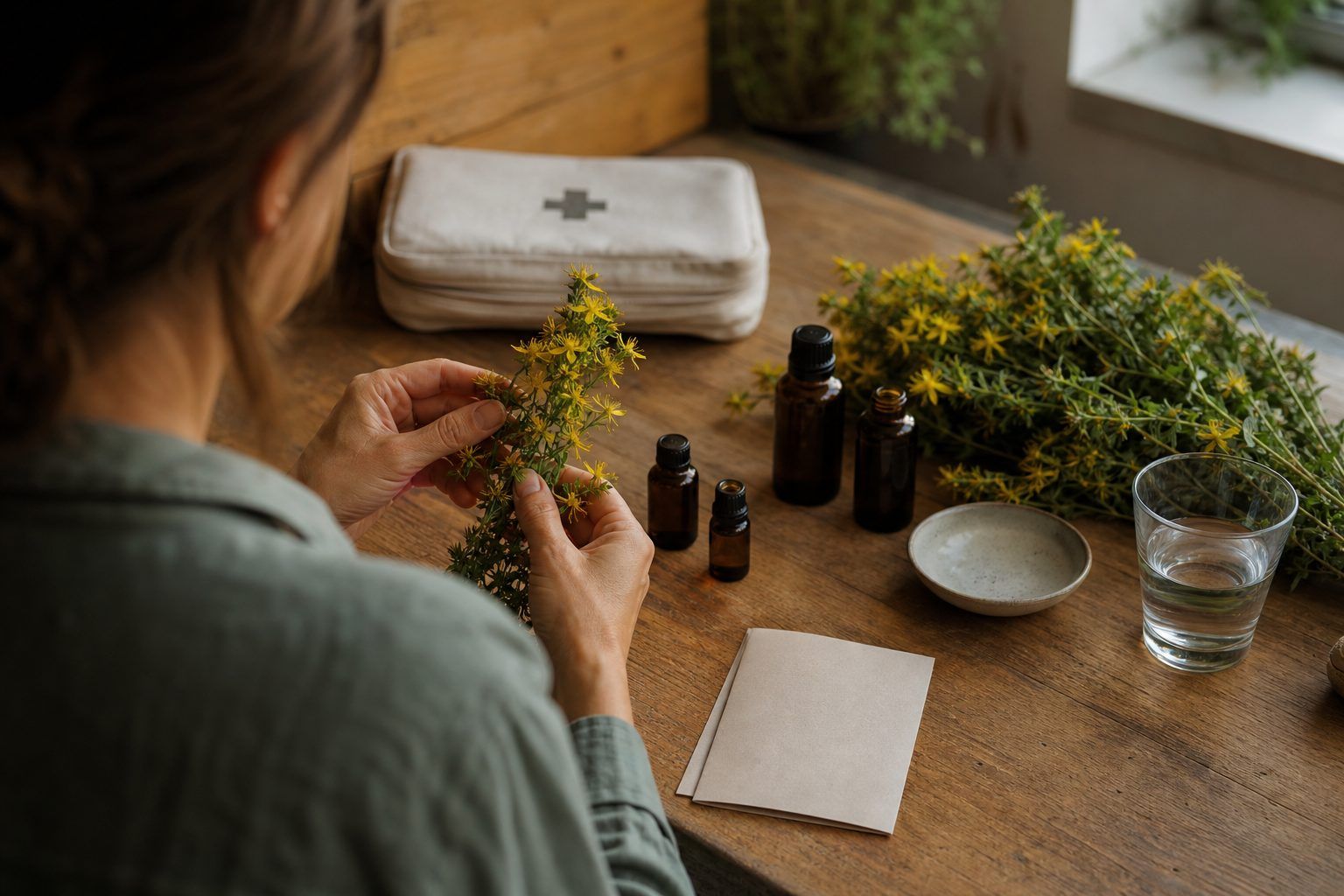 Plantes, millepertuis et huiles essentielles : prudence avant tout