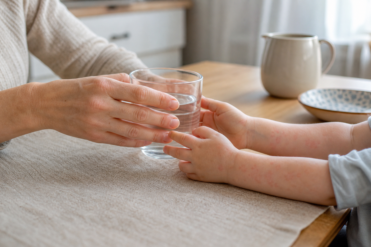 Le traitement pieds-mains-bouche soulage surtout les symptômes