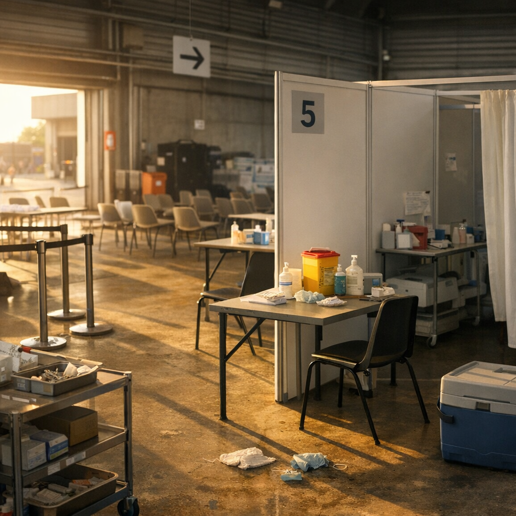 Ancien centre de vaccination du parc des expositions : ce que les sources 2021 racontent