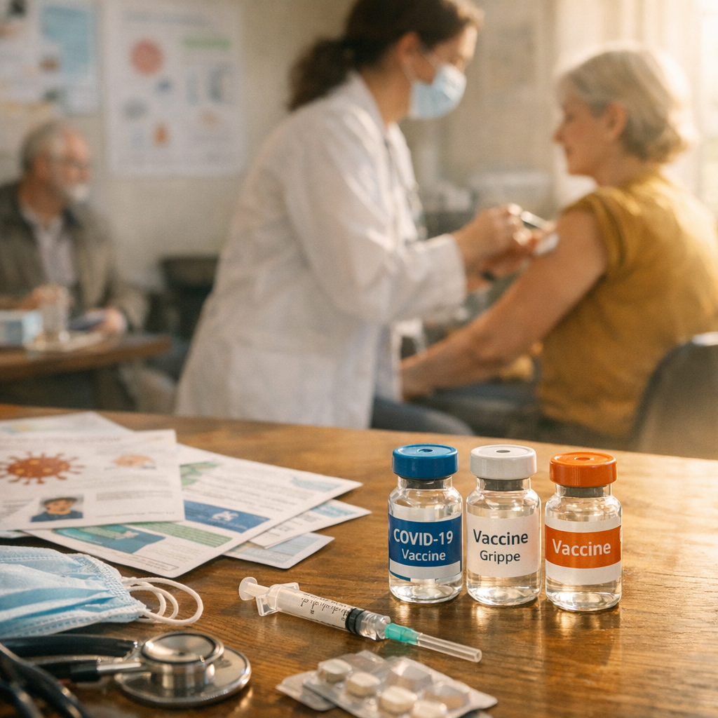 COVID-19, grippe et vaccins courants : faire le tri sans se perdre