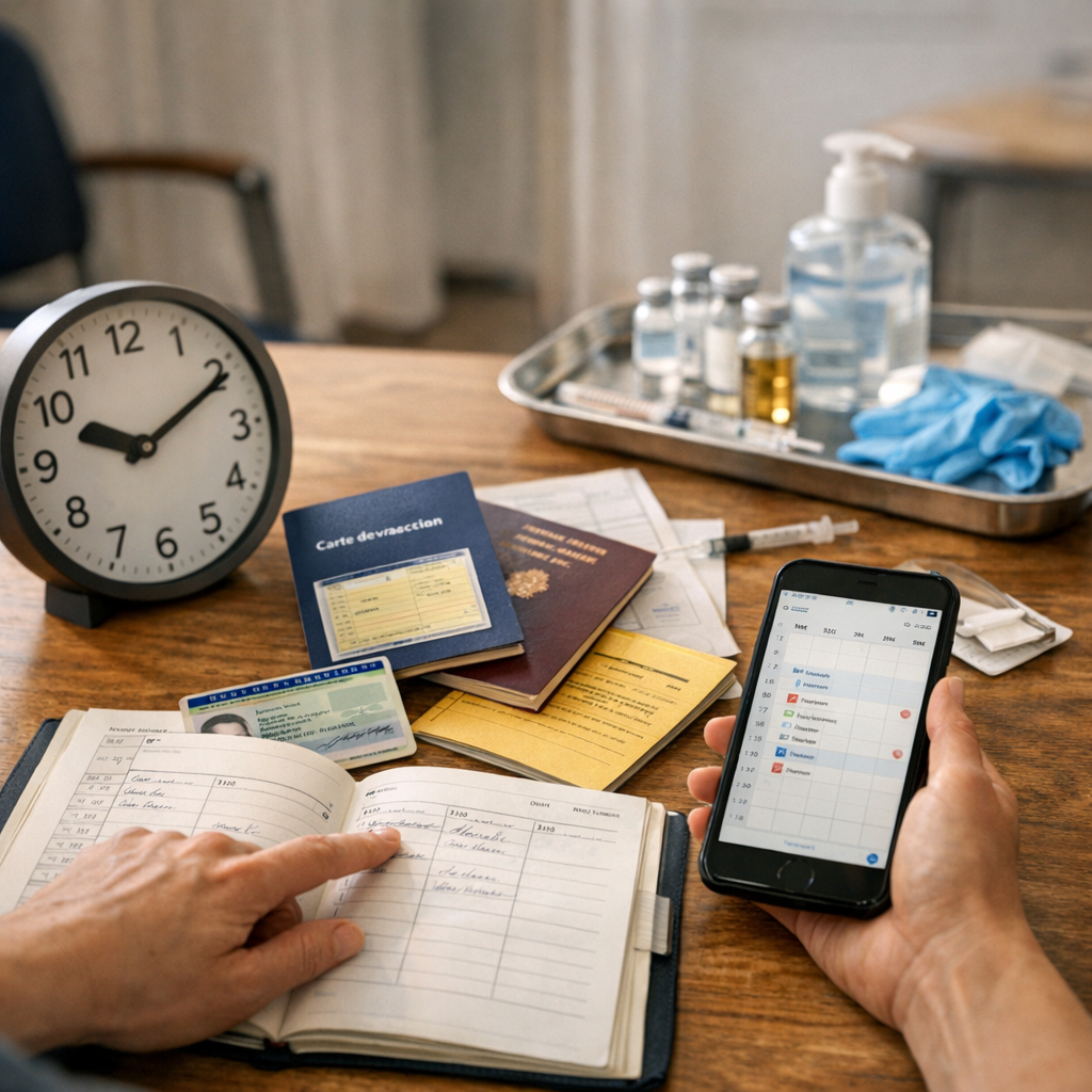 Horaires, rendez-vous et documents à vérifier avant de partir