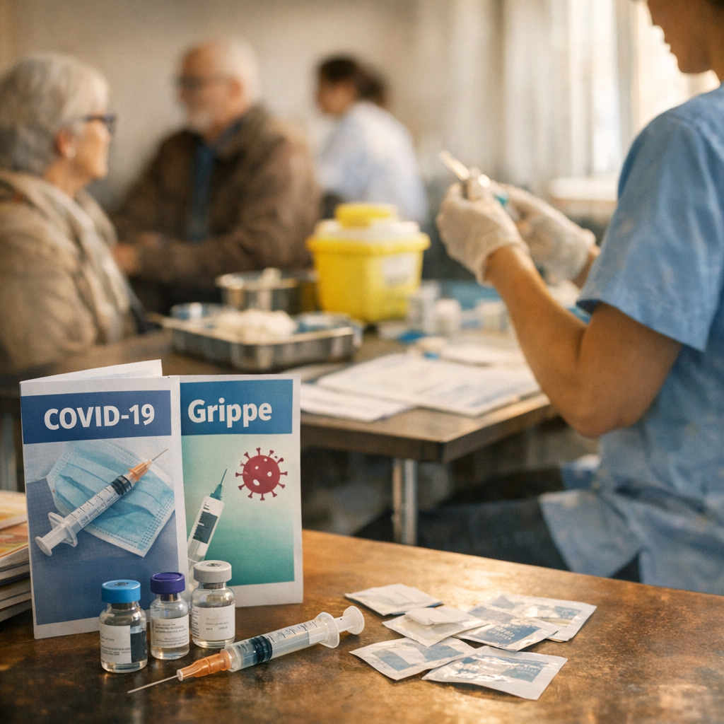 Grippe, Covid et rappels&nbsp;: repères pratiques avant de se présenter